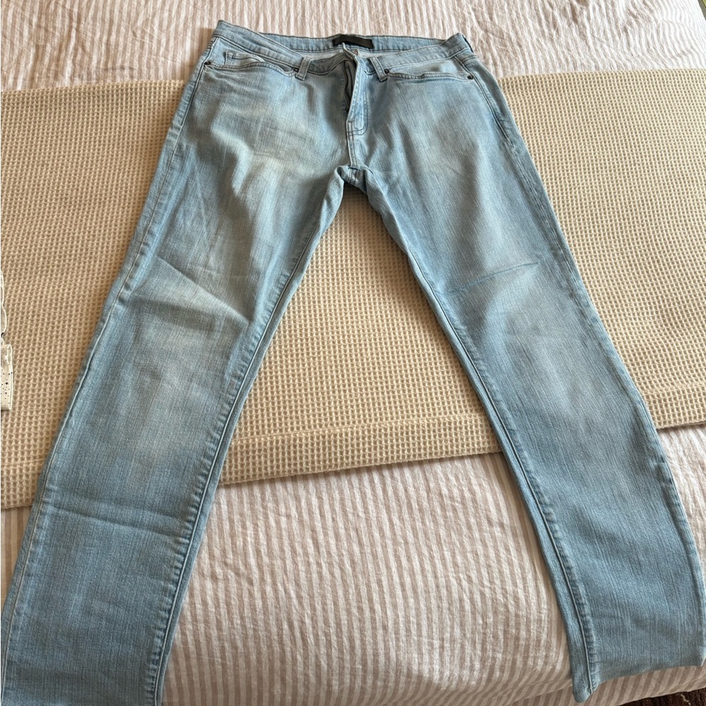 J Brand Men's Sky Blue Straight Jeans